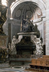 Monument to Urban VIII with the figures of Charity and Justice